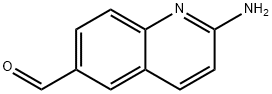 2-aminoquinoline-6-carbaldehyde 구조식 이미지