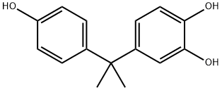 4-[1-(4-hydroxyphenyl)-1-methylethyl]benzene-1,2-diol Structure