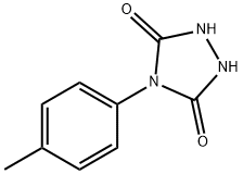 1,2,4-Triazolidine-3,5-dione, 4-(4-methylphenyl)- Structure