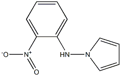 1H-Pyrrol-1-amine, N-(2-nitrophenyl)- 구조식 이미지