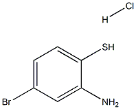 Benzenethiol, 2-amino-4-bromo-, hydrochloride 구조식 이미지