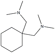 Cyclohexanedimethanamine, N,N,N',N'-tetramethyl- Structure