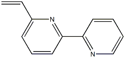 2,2'-Bipyridine, 6-ethenyl- Structure