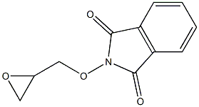 1H-Isoindole-1,3(2H)-dione,2-(2-oxiranylmethoxy)- Structure