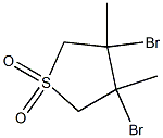 Thiophene,3,4-dibromotetrahydro-3,4-dimethyl-, 1,1-dioxide 구조식 이미지