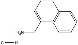 3,4-dihydronaphthalen-1-ylmethanamine:hydrochloride Structure