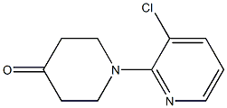 4-Piperidinone, 1-(3-chloro-2-pyridinyl)- 구조식 이미지