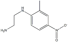 N'-(2-methyl-4-nitrophenyl)ethane-1,2-diamine Structure