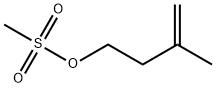 3-Buten-1-ol, 3-methyl-, methanesulfonate 구조식 이미지