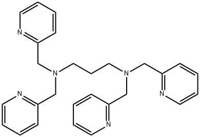 1,3-Propanediamine, N,N,N',N'-tetrakis(2-pyridinylmethyl)- Structure