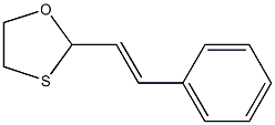 1,3-Oxathiolane, 2-(2-phenylethenyl)- 구조식 이미지