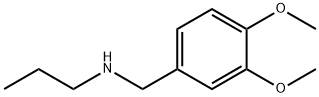 [(3,4-dimethoxyphenyl)methyl](propyl)amine 구조식 이미지