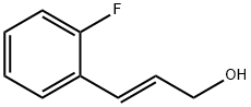 2-Propen-1-ol, 3-(2-fluorophenyl)-, (2E)- Structure