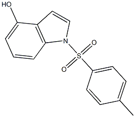 1H-Indol-4-ol, 1-[(4-methylphenyl)sulfonyl]- Structure