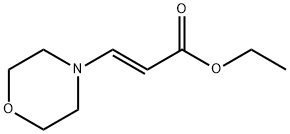 2-Propenoic acid, 3-(4-morpholinyl)-, ethyl ester, (E)- 구조식 이미지