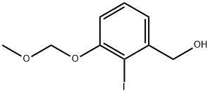 2-iodo-3-(methoxymethoxy)benzyl alcohol Structure