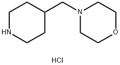 4-(piperidin-4-ylmethyl)morpholine dihydrochloride 구조식 이미지