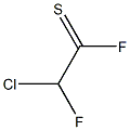 Acetyl fluoride, chlorofluorothio- Structure