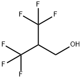 1-Propanol, 3,3,3-trifluoro-2-(trifluoromethyl)- Structure