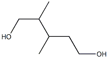 1,5-Pentanediol, 2,3-dimethyl- Structure