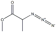 Propanoic acid, 2-azido-, methyl ester 구조식 이미지
