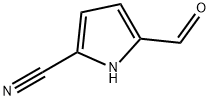 5-FORMYL-1H-PYRROLE-2-CARBONITRILE Structure