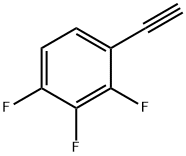 Benzene, 1-ethynyl-2,3,4-trifluoro- Structure