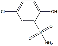 Benzenesulfonamide, 5-chloro-2-hydroxy- Structure