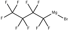 Magnesium, bromo(nonafluorobutyl)- Structure