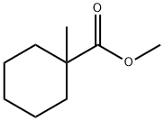 Cyclohexanecarboxylic acid, 1-methyl-, methyl ester 구조식 이미지