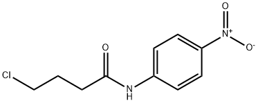 Butanamide, 4-chloro-N-(4-nitrophenyl)- Structure