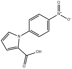 1-(4-Nitrophenyl)-1H-pyrrole-2-carboxylic acid Structure