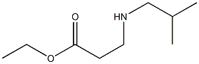 ethyl 3-[(2-methylpropyl)amino]propanoate 구조식 이미지