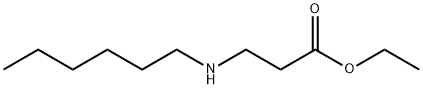 ethyl 3-(hexylamino)propanoate Structure