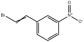 BENZENE, 1-(2-BROMOETHENYL)-3-NITRO- Structure