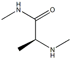 (2S)-N-methyl-2-(methylamino)propanamide Structure