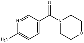 5-[(모르폴린-4-일)카르보닐]피리딘-2-아민 구조식 이미지