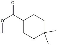 Cyclohexanecarboxylic acid, 4,4-dimethyl-, methyl ester 구조식 이미지