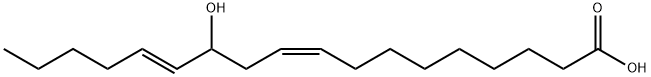 9,13-Octadecadienoic acid, 12-hydroxy-, (E,Z)- Structure