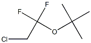 Propane, 2-(2-chloro-1,1-difluoroethoxy)-2-methyl- 구조식 이미지