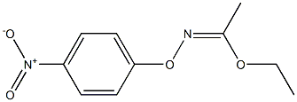 Ethanimidic acid, N-(4-nitrophenoxy)-, ethyl ester