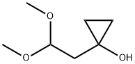 Cyclopropanol, 1-(2,2-dimethoxyethyl)- 구조식 이미지