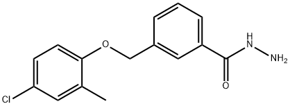 3-[(4-chloro-2-methylphenoxy)methyl]benzohydrazide Structure