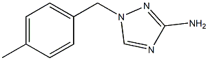 1-(4-methylbenzyl)-1H-1,2,4-triazol-3-amine 구조식 이미지