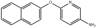 6-(naphthalen-2-yloxy)pyridin-3-amine 구조식 이미지