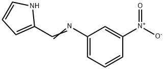 (3-nitrophenyl)(1H-pyrrol-2-ylmethylene)amine Structure