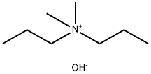 1-Propanaminium, N,N-dimethyl-N-propyl-, hydroxide 구조식 이미지