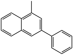 Naphthalene, 1-methyl-3-phenyl- Structure