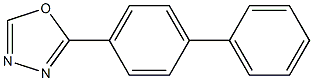 1,3,4-Oxadiazole, 2-[1,1'-biphenyl]-4-yl- 구조식 이미지