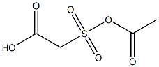 Acetic acid, [(acetyloxy)sulfonyl]- 구조식 이미지